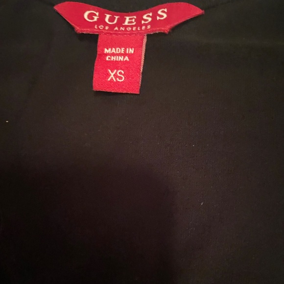 Guess black bodycon dress with choker attached xs - Picture 4 of 4